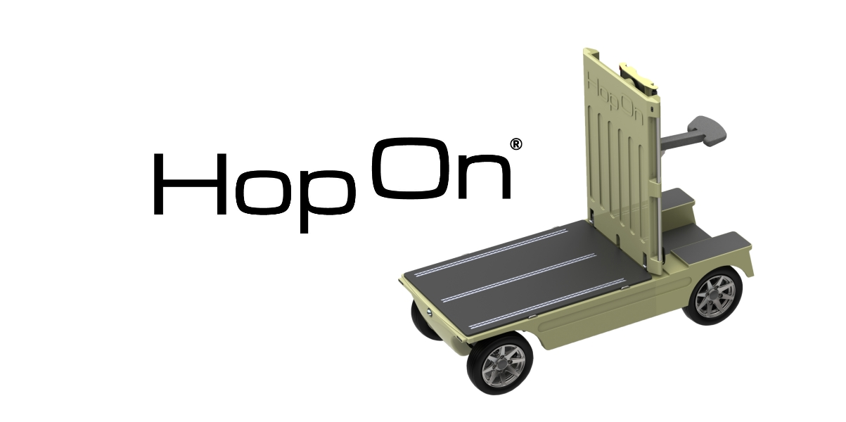 HopOn - Kein Lastenfahrrad sondern ein leichtes Elektrofahrzeug